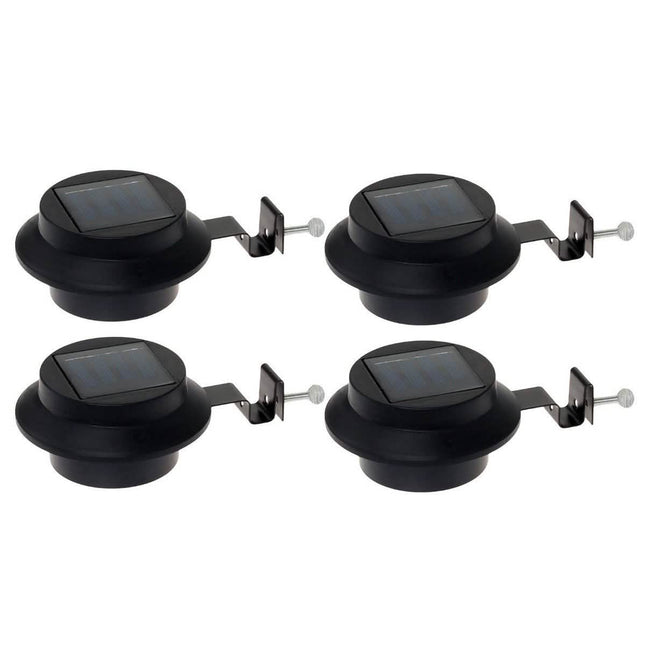 4-Pack: Solar-powered LED Outdoor Lights