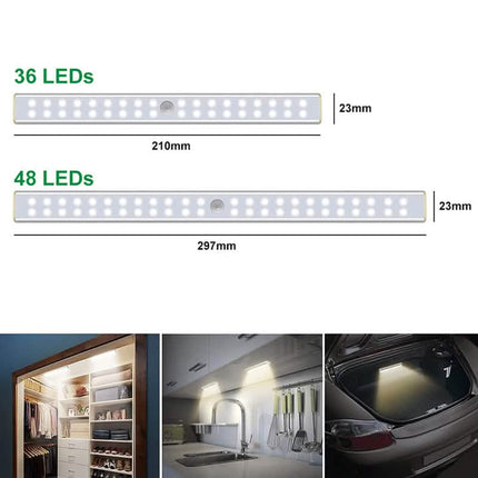 4-Pack: Stick Anywhere LED Motion Sensor Light