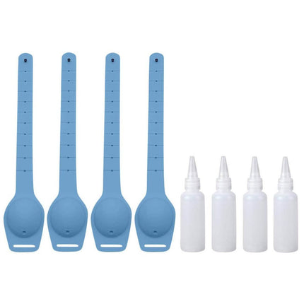 4-Pack: Travel Silicone Hand Sanitizer Bracelet