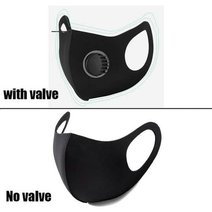4-Pack: Face Mask with Valve
