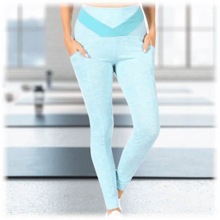 4-Pack: Women's Tummy Control Active Leggings with Pockets