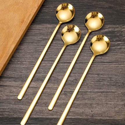 4-Piece: 6.85'' Coffee Espresso Spoons