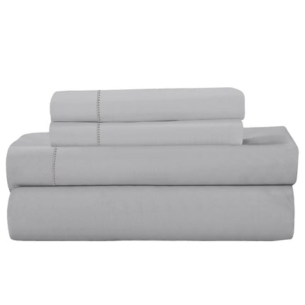 4-Piece: Brushed Cotton Percale Sheet Set
