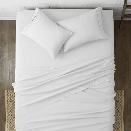 4-Piece: Checkered Embossed Sheet Set