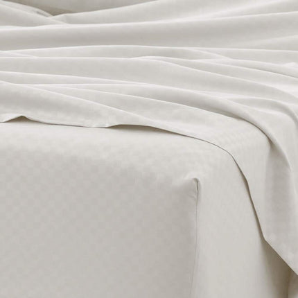 4-Piece: Checkered Embossed Sheet Set
