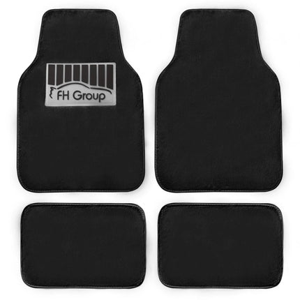 4-Piece: Doe16 Faux Rabbit Fur Non-Slip Floor Mat Set