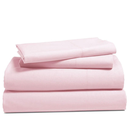 4-Piece Set: 100% Cotton Super Soft Solid Sheet