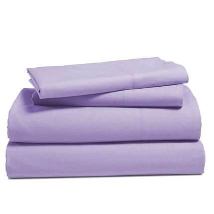4-Piece Set: 100% Cotton Super Soft Solid Sheet