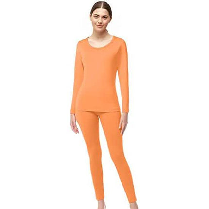 4-Piece Set: Women's Ultrasoft Microfiber Fleece Thermal