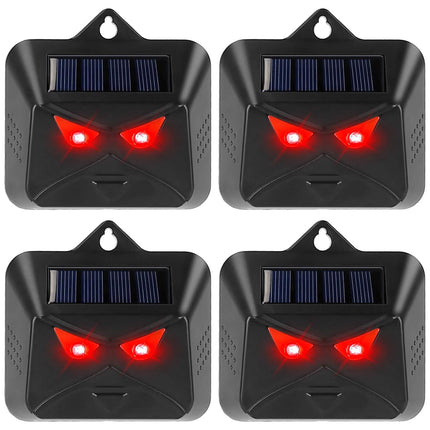 4-Piece: Solar Predator Control Light
