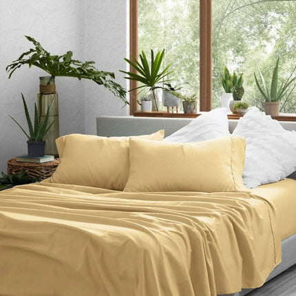 4-Piece: Solid Sheet Set