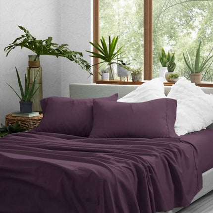 4-Piece: Solid Sheet Set