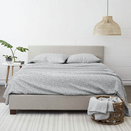 4-Piece: Wheatfield Patterned Sheet Set