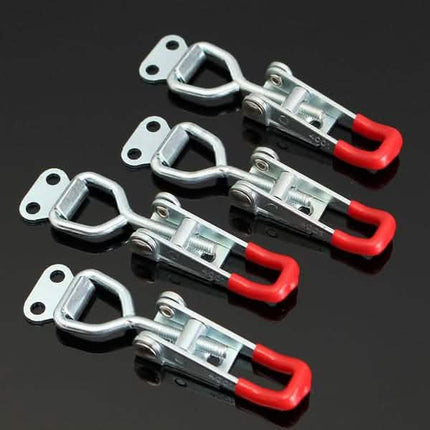 4-Pieces: Adjustable Cabinet Boxes Lever Handle Clamp