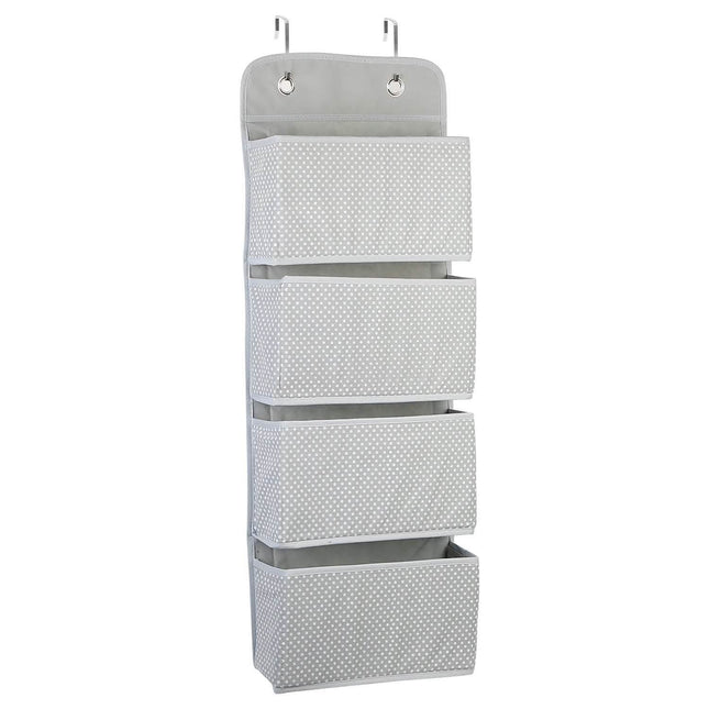 4-Pockets Wall Mount Closet Storage Organizer