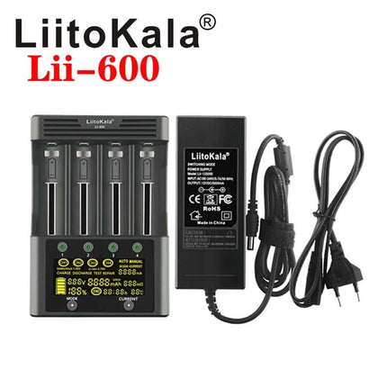 4 Slots Independent Charging Battery Charger