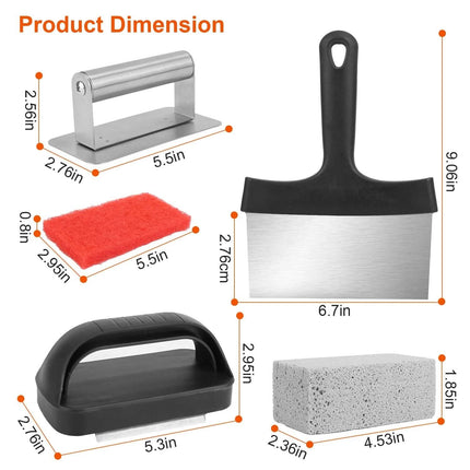 40-Piece: Griddle Cleaning Kit for Blackstone