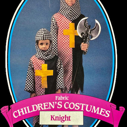 Children's Knight Costume Medieval Coat of Arms SM