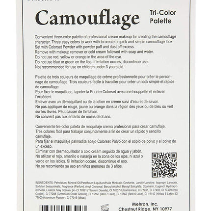 Camouflage Tri Color Palette