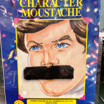 Rectangle Character Mustache Black