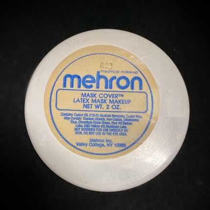 Mehron Latex mask Makeup Black