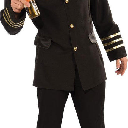 Classic Pilot Flight Captain Costume XL