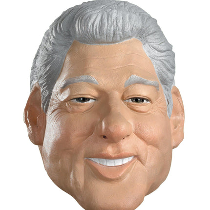 Bill Clinton Vinyl Ex President Full Adult Mask