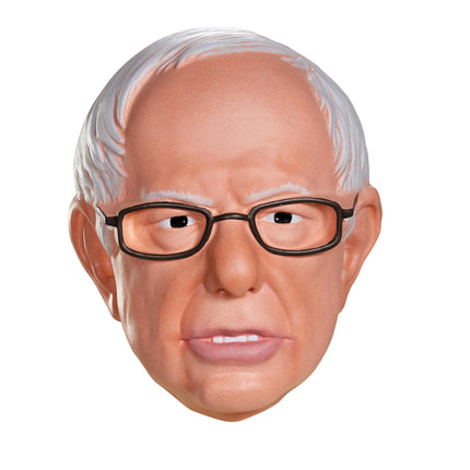 Bernie Sanders 1/2 Vacuform Plastic Mask Adult Costume Accessory