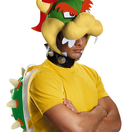 Disguise Mens Super Mario Bros. Bowser Adult Kit Halloween Costume