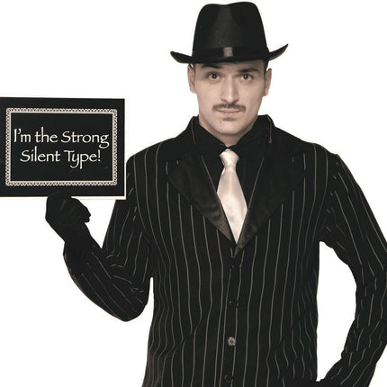 Silent Movie Old Time 1920's Gangster Adult Costume Standard