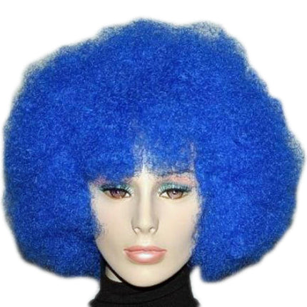 Deluxe Royal Blue Afro Wig by Lacey