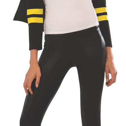 Women's DC Superheroes Batgirl Sporty Tee Shirt With Cape Size Large