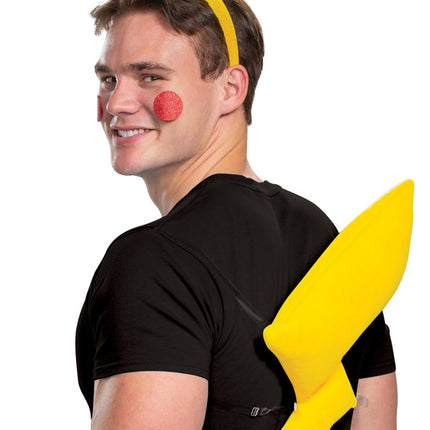 Pikachu Pokemon Yellow Headband and Tail Kit Adult