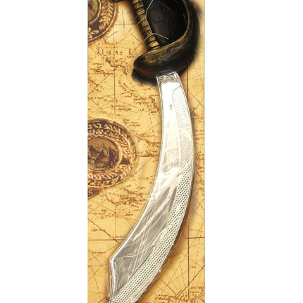 Plastic Pirate Sword Cutlass Weapon Costume Accessory