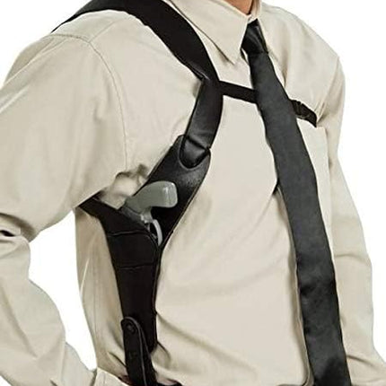 Shoulder Gun Holster Black Costume Accessory