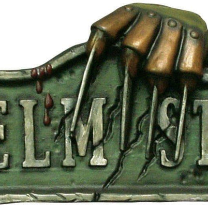 Freddy Krueger Nightmare On Elm Street Sign Decoration
