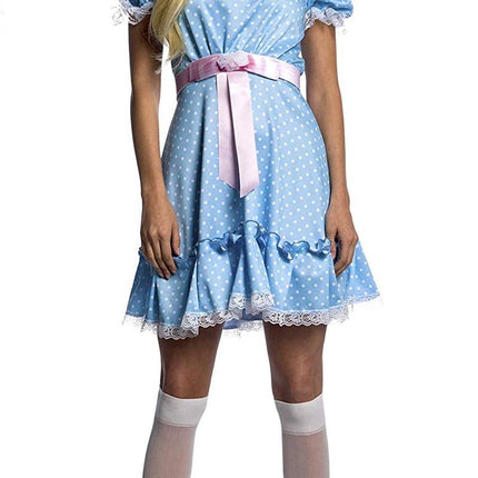 The Shining Twisted Twin Baby Blue Dress Adult Costume Large