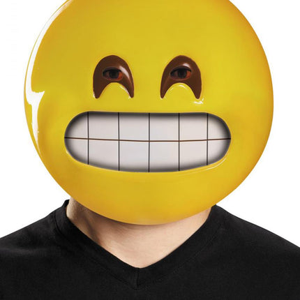 Grin Smiley Face Emoticon Emoji Adult Mask
