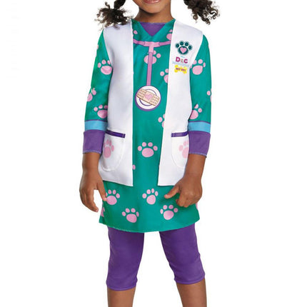 Doc McStuffins Pet Vet Child Costume Medium 7-8