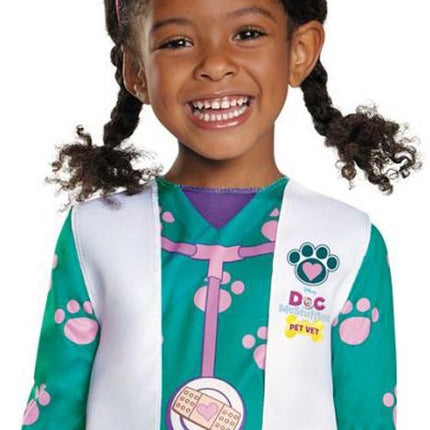 Doc McStuffins Pet Vet Child Costume Medium 7-8