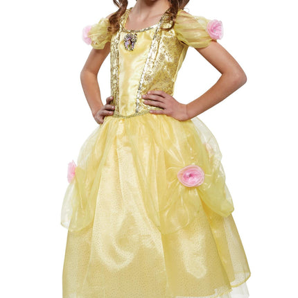 Belle Deluxe Beauty and the Beast Disney Child Costume Medium 7-8