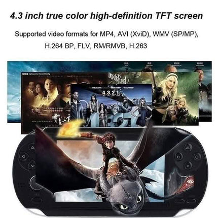 4.3 inch Game Console 3000 Games Built-in Video Camera Retro