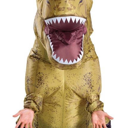 Disguise  Men's Jurassic World T-Rex Inflatable Adult Costume