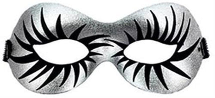 Silver and Black Maquillage Half Eye Mask