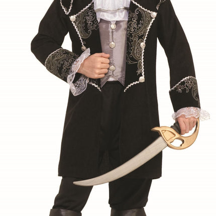 Swashbuckler Pirate Captain Hook Child Costume Small 4-6