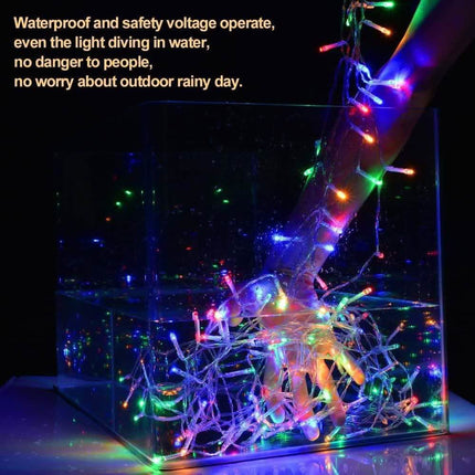 448 LED RGB Multi-color Waterproof String Fairy Curtain Lights