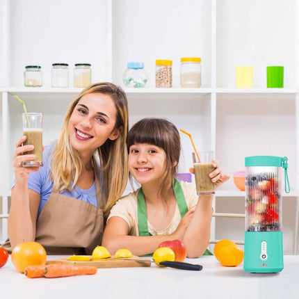 450ml Rechargeable Fruit Blender with 6 Blades