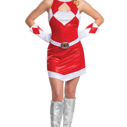 Power Rangers Red Ranger Mighty Morphin Sexy Adult Dress