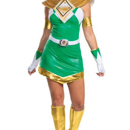 Power Rangers Green Ranger Mighty Morphin Sexy Adult Dress
