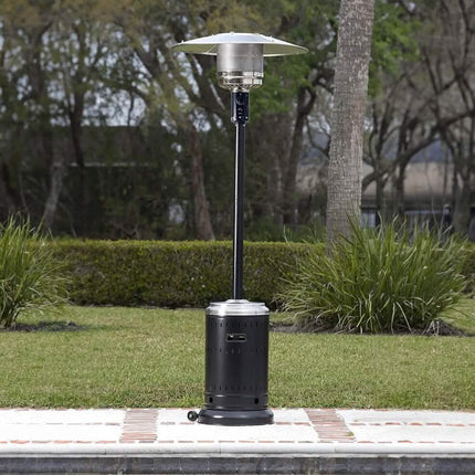 46,000 BTU Outdoor Propane Patio Heater with Wheels
